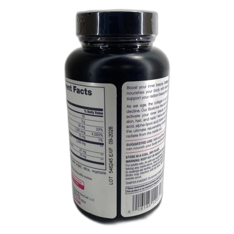 NeoCell Collagen Beauty Builder Vitamin C Biotin Hyaluronic 150ct Exp 09/28 New