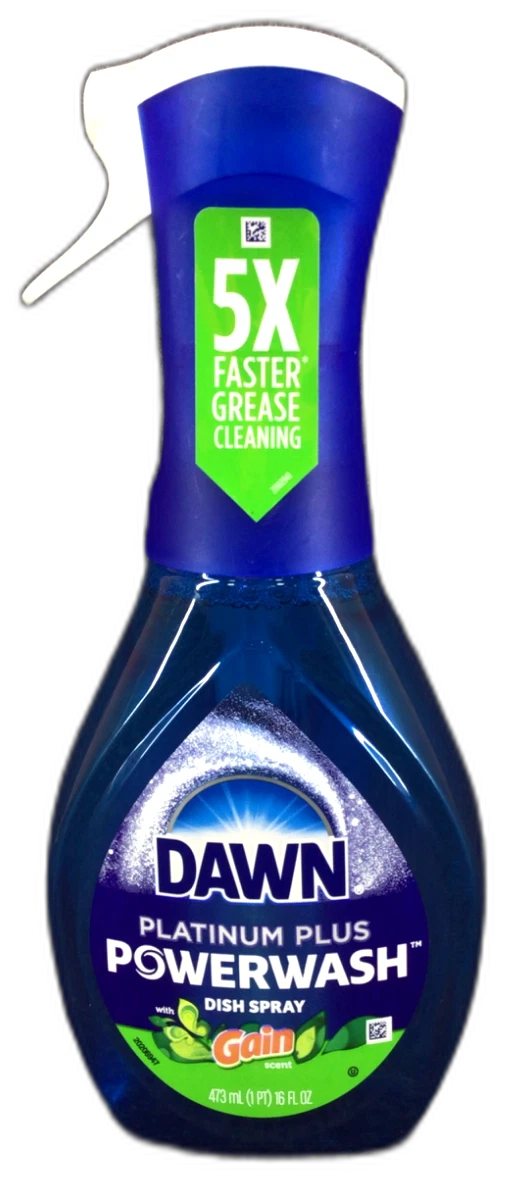 Powerwash Spray Dish Soap Dishwashing Liquid 16oz Pack of 2 New