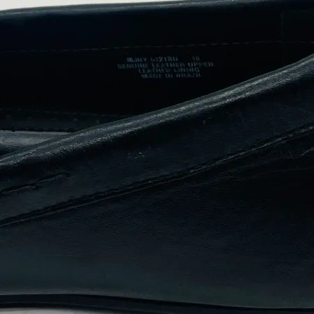 Marc Joseph Mens NEBRASKA Black Penny Loafers Shoes 10 5