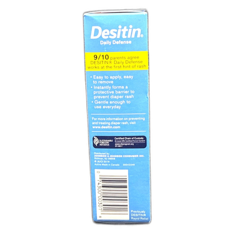 Desitin Daily Defense Baby Diaper Rash Cream 4oz Exp 11/28 Pack of 3 New