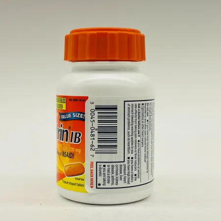 Motrin IB Ibuprofen Tablets 200mg 225 Coated Caplets (EXP: 03/2027, New) 3
