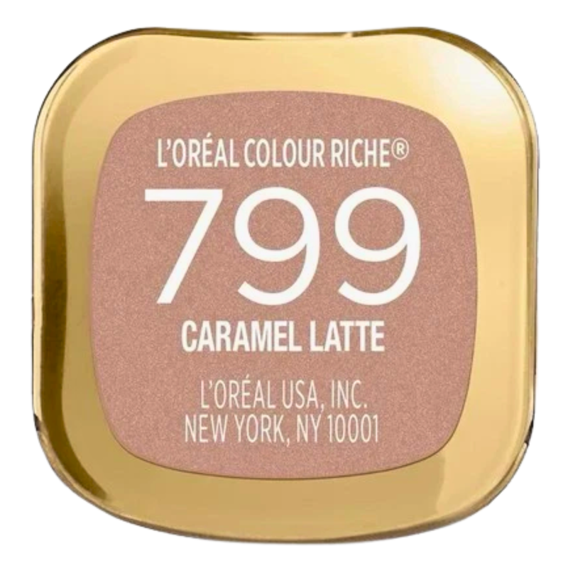 L'oreal Paris Colour Riche Original Caramel Latte (799) Argan Oil Vitamin E. 0.13oz - 1 Pack