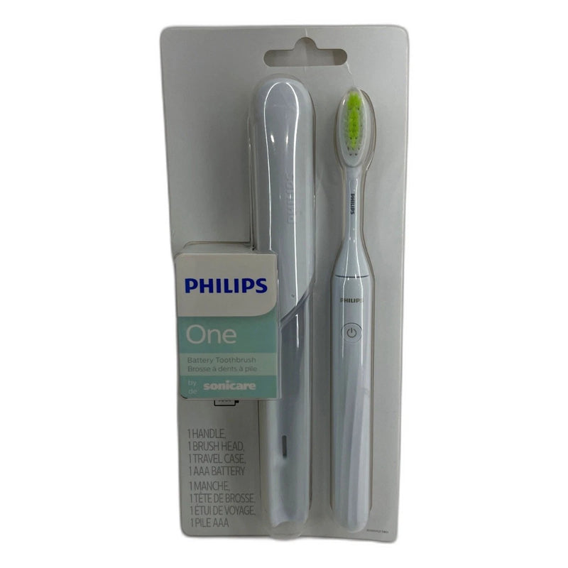 Philips One by Sonicare Battery Powered Toothbrush Mint Light Blue New