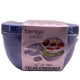 Bentgo Salad All-in-One Salad Container Purple Leak-Proof Lunch Box New