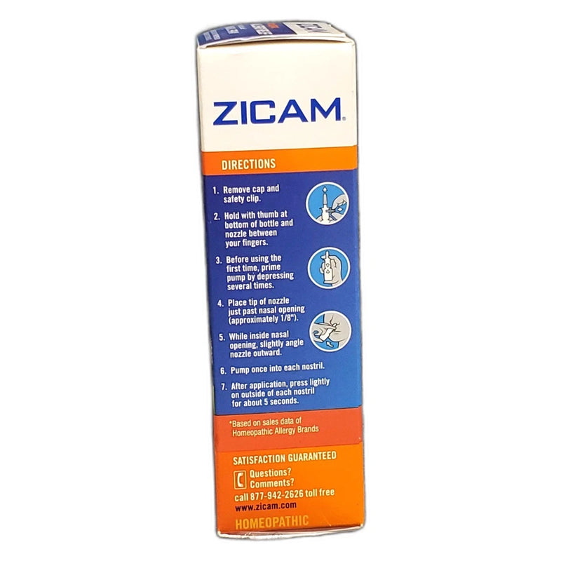 Zicam Powerful Liquid Nasal 0.50oz Fast Acting Exp 06/27 Pack of 2 New