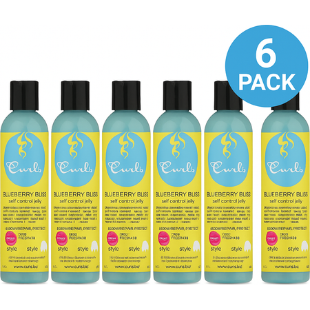 Curls Blueberry Bliss Curl Control Jelly 8 oz 6 Pack New 1