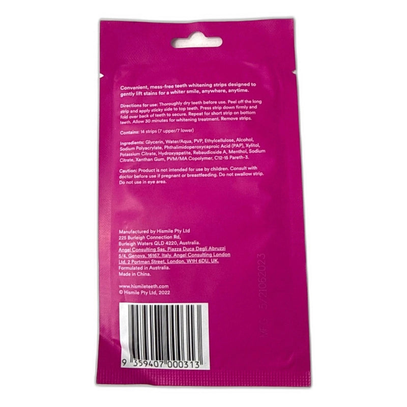 Hismile Colour Corrector Serum Pap+ Powder Strips Toothpaste Pack of 6 New