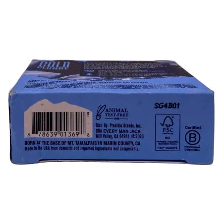 Every Man Jack Bar Soap Glacier Bay Cold Plunge Mint & Cypress 5oz 3 Pack