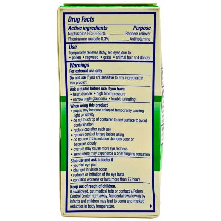 Visine Allergy Eye Relief Multi-Action 15ML 1 Pack New 2
