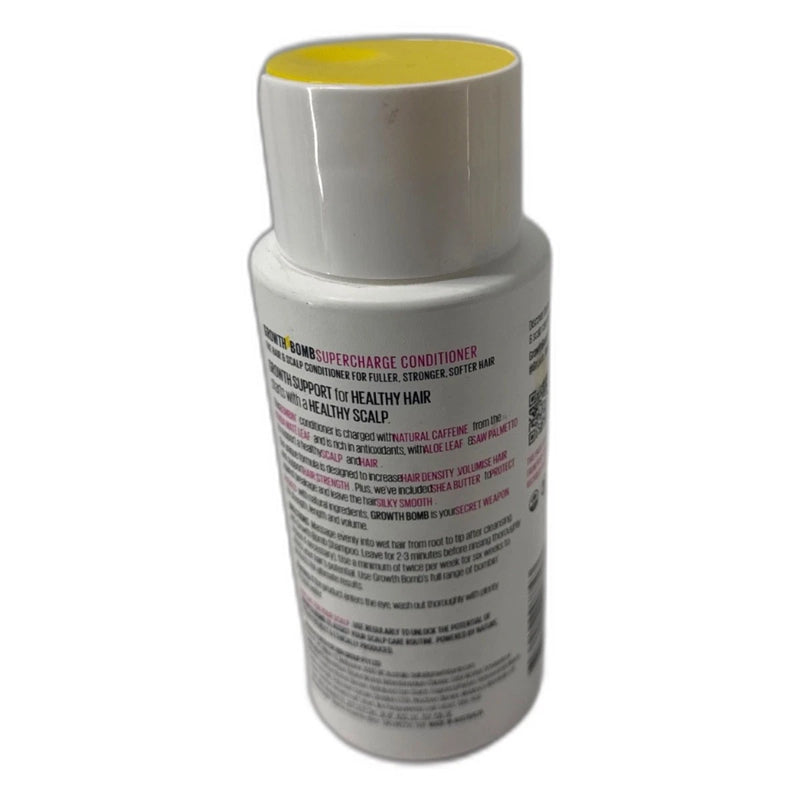 Growth Bomb Supercharge Conditioner Silky Soft Strong Hair 8.45oz Pack of 3 New