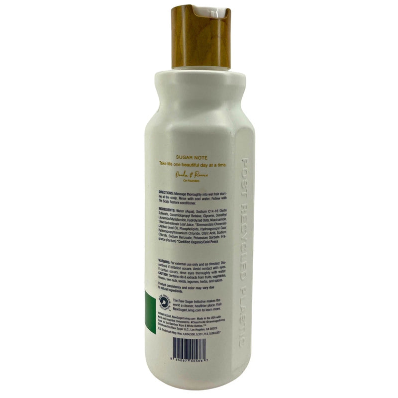 Raw Sugar The Scalp Restore Shampoo - Jojoba + Aloe + Niacinamide - 18oz 6 Pack