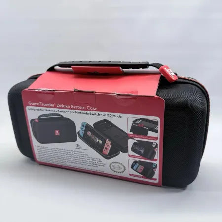 New Nintendo Switch Game Traveler Deluxe System Case (Black) Free Shipping 3