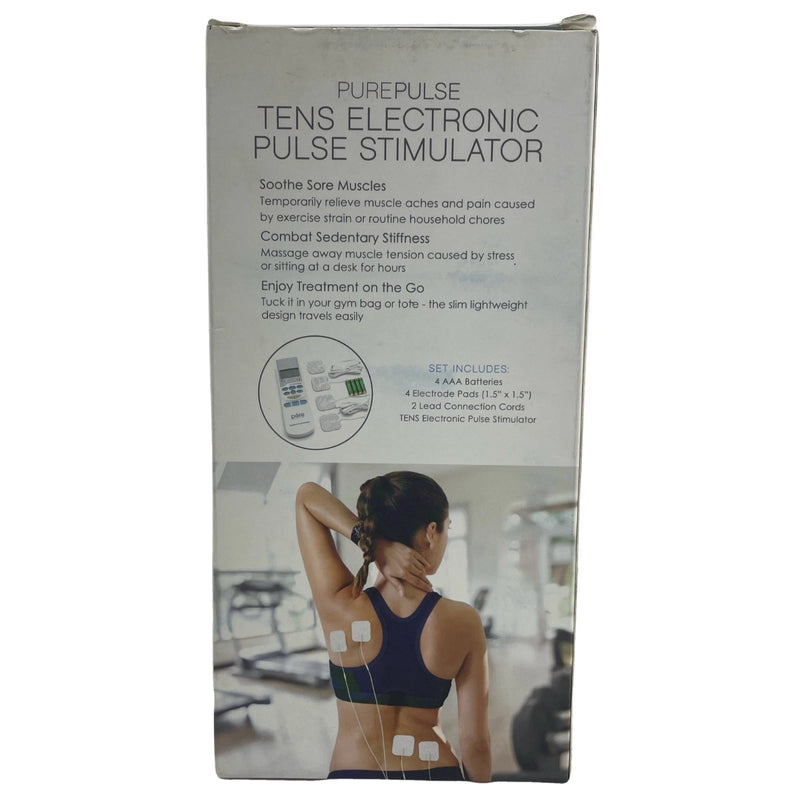 Pure Enrichment PurePulse TENS Electronic Pulse Stimulator 1 Pack New