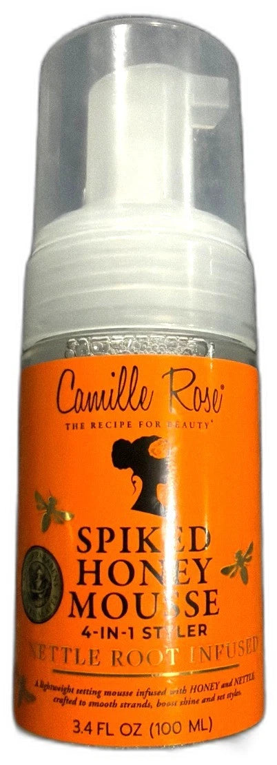 CAMILLE ROSE Honey Spiked Mousse 3.4oz Hair Styling Cream Pack of 2 New