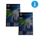 GE Reveal LED A21 Standard Base Equivalent Bright 2 Total Pack of 2 New