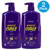 Aussie Miracle Curls Shampoo 26.2 OZ 2 Pack bottles on white background