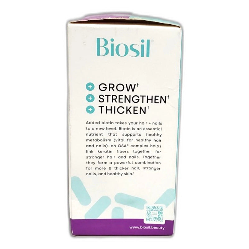 BioSil Advanced Hair Nail Care Original Formula 30 Exp 02/27 Pack of 4 New