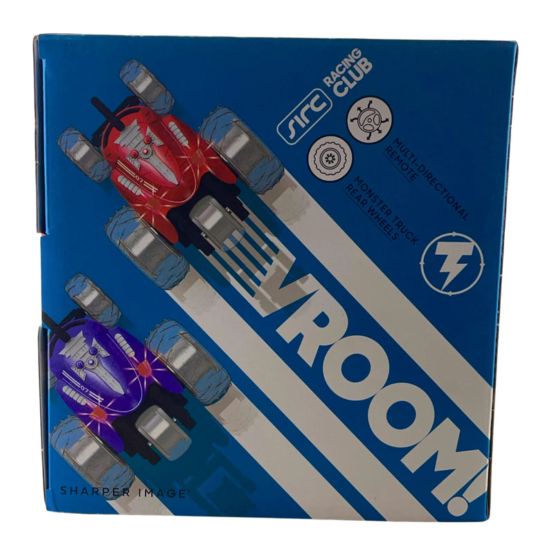 Sharper Image Thunder Tumbler 360 Spinning RC Car Blue 1 Pack New