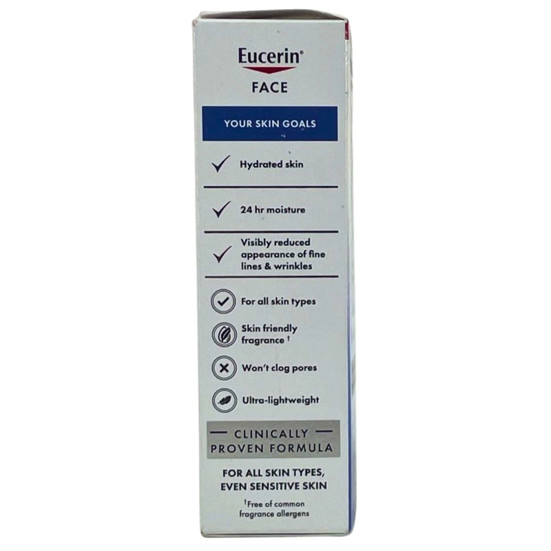 Eucerin Face Immersive Hydration Moisture Boost Serum Hyaluronic Acid 1oz 3 Pack