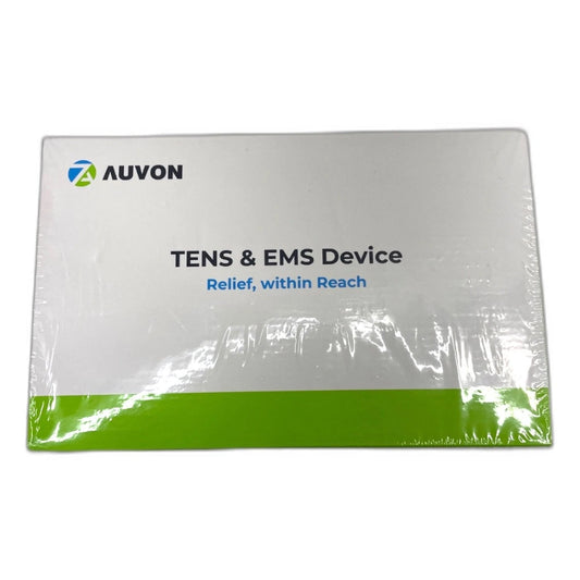 Auvon Dual Channel TENS Unit Muscle Stimulator Machine Therapy Pain Relief New
