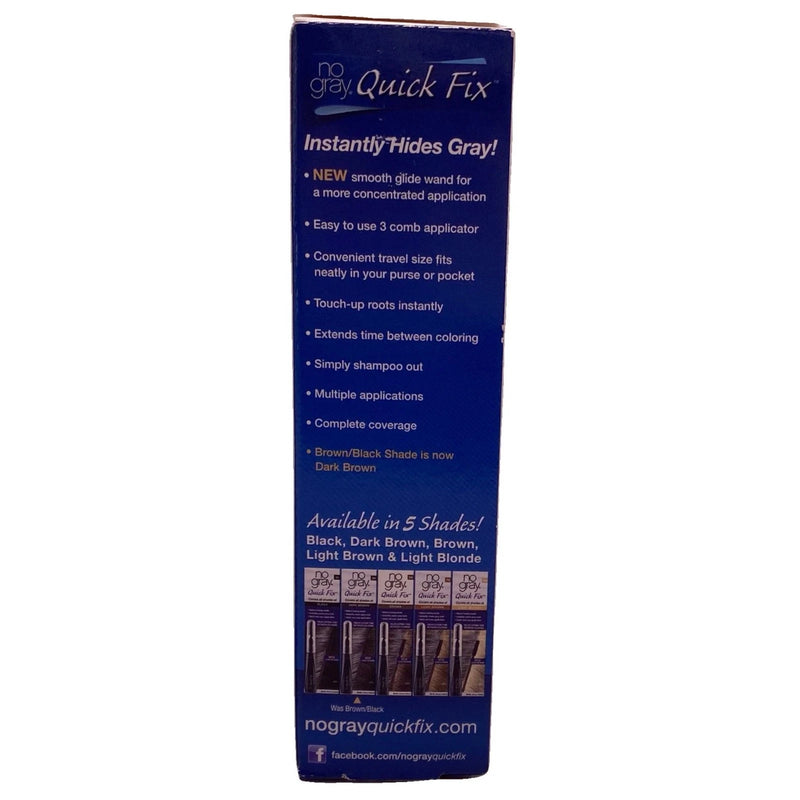 No Gray Quick Fix Dark Brown 3N Root Touch Up 5 Pack New