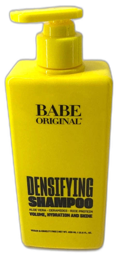 Babe Locks Original Densifying Shampoo Aloe Vera 13.5 Fl Oz Bottle Pack of 3 New