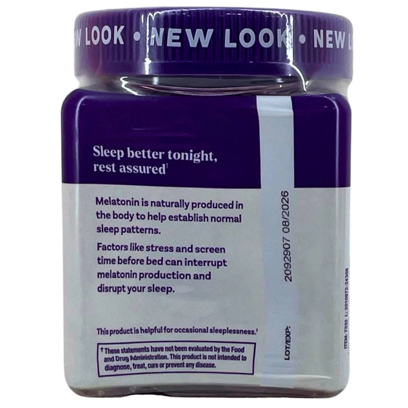 Natrol Melatonin 5mg Strawberry 90 Gummies 4 Pack New