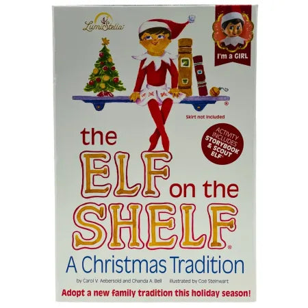 The Elf on the Shelf Girl Version Storybook Set – 1 Pack – New 1