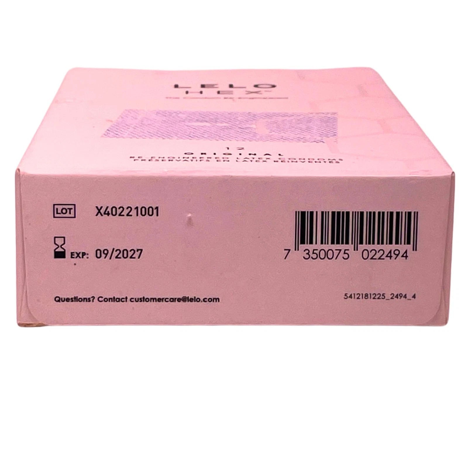 LELO HEX Original Condoms 12 Ct 3 Pack Latex Premium EXP 02/2027 3