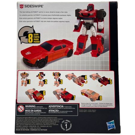 Transformers Generations Sideswipe Action Figure 8-Step Conversion (New)
