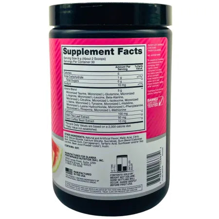 Optimum Nutrition Amin.O Energy Watermelon 9.5 oz (30 Servings) – 2026+ 3