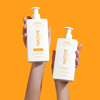 Native Strengthening Shampoo with Almond & Shea Butter – Pack of 2 NEW 7