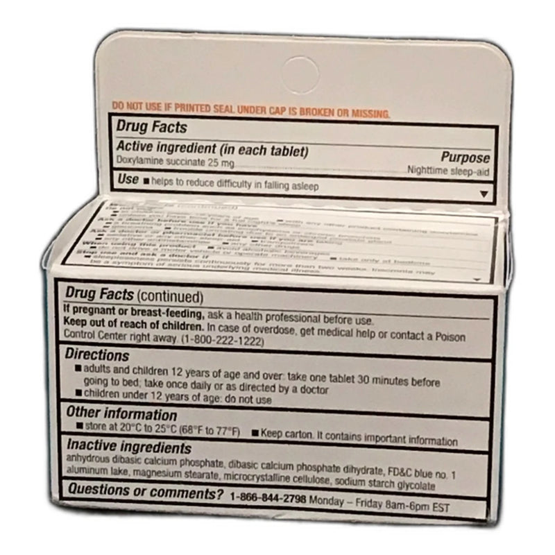 Unisom SleepTabs Nighttime Sleep Aid 80 Tablets Exp 05/27 Pack of 2 New