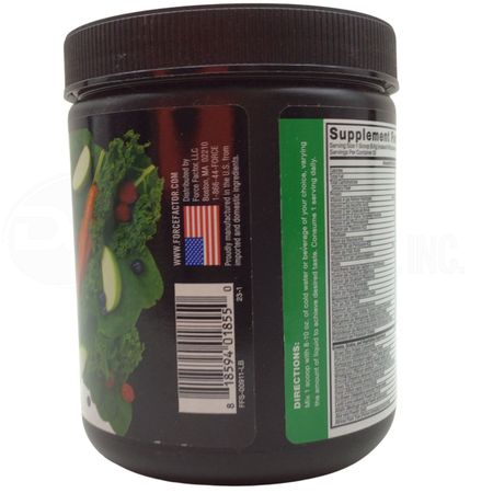 Force Factor Smarter Greens Daily Wellness Powder 10.2oz Exp 05/2026