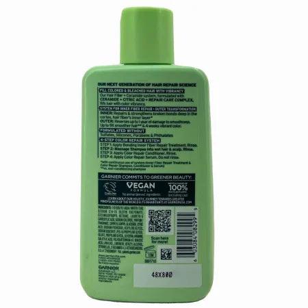Garnier Fructis Hair Filler + Ceramide Color Repair Shampoo 10.1 oz 6 Pack
