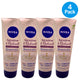 NIVEA Sensitive & Radiant Face & Body Cream Shea Butter Aloe Vera 6.8oz 4 Pack