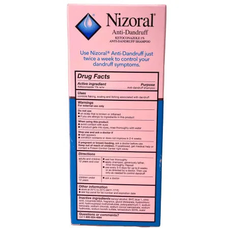 Nizoral Anti-Dandruff Shampoo 7oz 2 Pack New