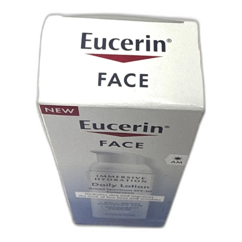 Eucerin Face Night Cream Immersive Hydration Hyaluronic Acid 2.5oz Exp 07/27 New