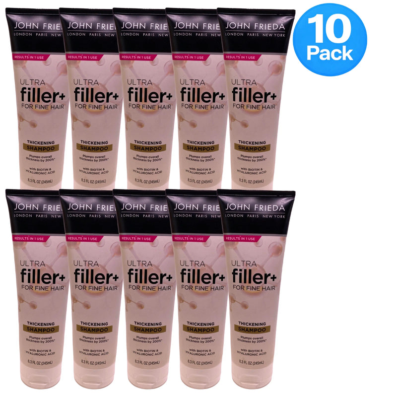 John Frieda Ultra Filler For Fine Hair Thickening Shampoo Biotin & Hyaluronic Ac