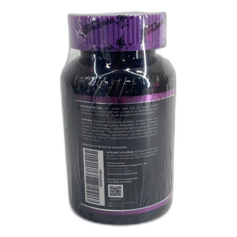 Wellness LabsRX Urolithin a Capsules 240 Total Exp 04/28 Pack of 2 New