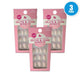 Olive & June Super Stick Mani Press-On Nails 96 Total Pack of 3 New