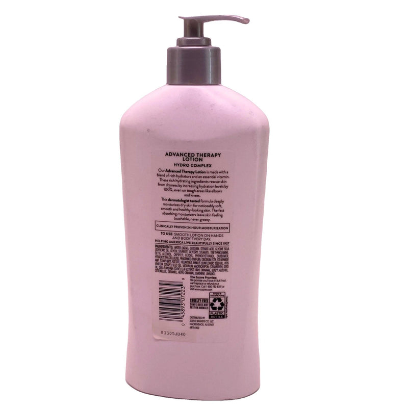 Suave Advanced Therapy Body Lotion Hydro Complex for Dry Skin 18oz (2 Pack Bundl