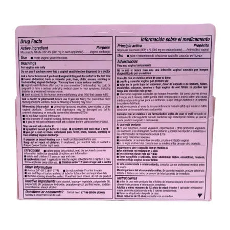 Lagicam Miconazole 3 Vaginal Antifungal Cream 3-Day Treatment 2-Pack New 03/2027