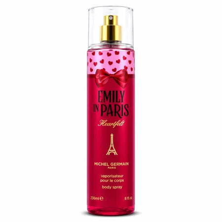Michel Germain Emily In Paris Heartfelt Body Spray 8oz 4 Pack New