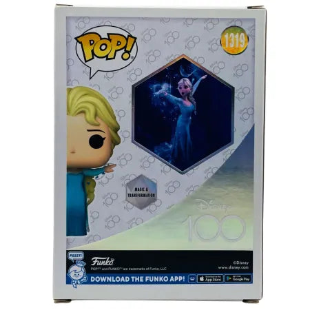 Funko POP Disney 100 Elsa #1319 Vinyl Figure – 1 Pack – New 2