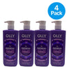 OLLY Renew Mood Skin Body Wash Jasmine Bergamot 17 Fl Oz 4 Pack bottles