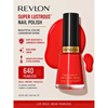 Revlon Super Lustrous Nail Polish 640 Pearless Red, 0.5oz - 1 Pack