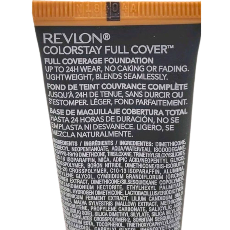 REVLON Colorstay Full Cover 24 HRS Matte Foundation 410 TOAST 1oz - 1 Pack