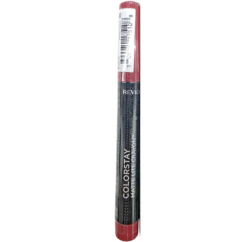 Revlon ColorStay Matte Lite Crayon Lightweight Lipstick, 004 Take Flight, 0.049oz - 1 Pack