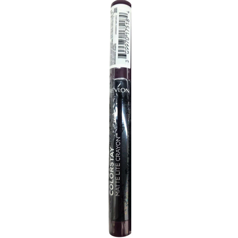 Revlon ColorStay Matte Lite Crayon Lipstick - 012 On Cloud Wine, 0.049oz - 1 Pack